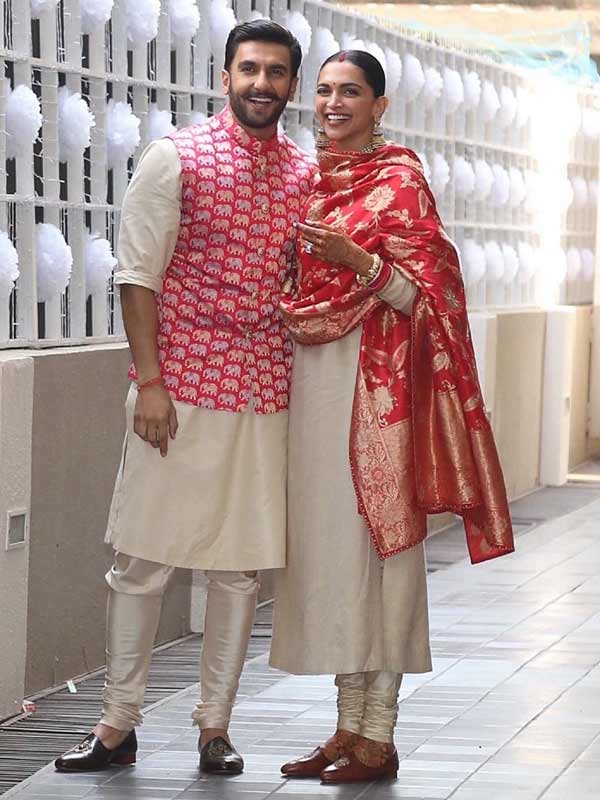 शादी के बाद मुंबई लौटे दीपिका-रणवीर, देखें PHOTOS