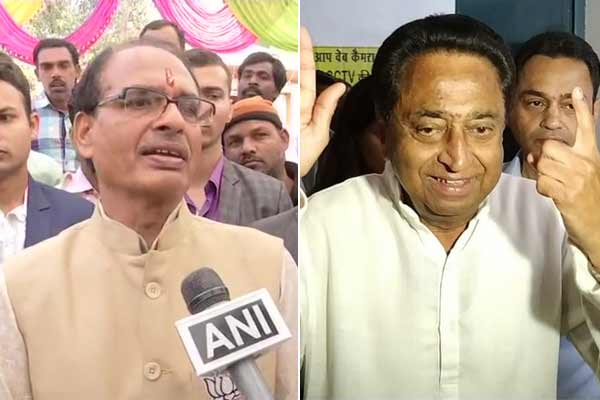 PICS: वोटिंग से पहले नर्मदा के तट पर शिवराज, बजरंगबली के दर पर कमलनाथ PICS: वोटिंग से पहले नर्मदा के तट पर शिवराज, बजरंगबली के दर पर कमलनाथ