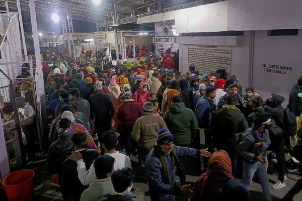 माता वैष्णो देवी मंदिर में भगदड़