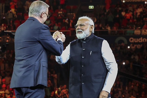 ऑस्ट्रेलिया में मोदी का रॉकस्टार स्वागत ऑस्ट्रेलिया में मोदी का रॉकस्टार स्वागत