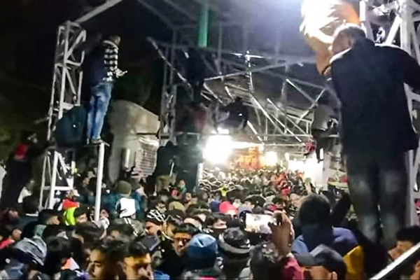 माता वैष्णो देवी मंदिर में भगदड़ माता वैष्णो देवी मंदिर में भगदड़