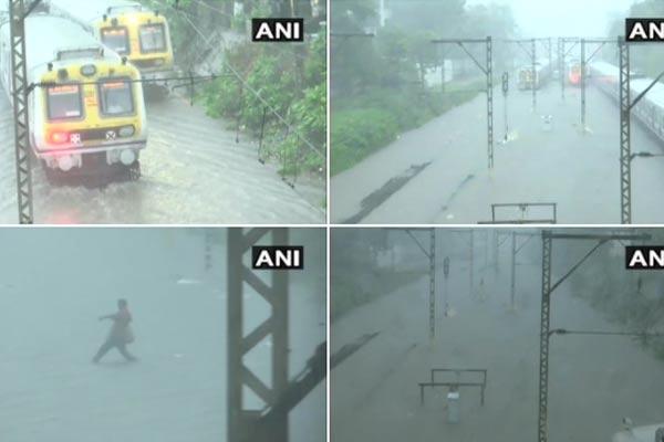 महाराष्ट्र में मानसून की दस्तक, मुंबई में ट्रेन, यातायात प्रभावित महाराष्ट्र में मानसून की दस्तक, मुंबई में ट्रेन, यातायात प्रभावित