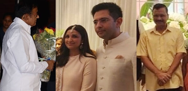 राघव-परिणीति की सगाई राघव-परिणीति की सगाई