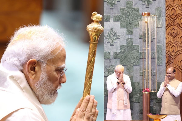 तस्वीरों में देखिए नए संसद भवन का लोकार्पण तस्वीरों में देखिए नए संसद भवन का लोकार्पण