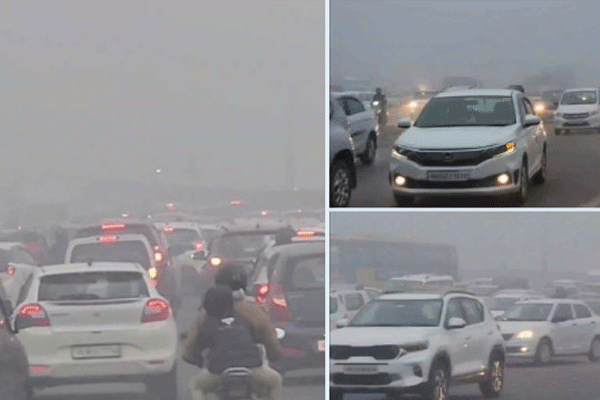कोहरे का कर्फ्यू, ठंड से कंपकपी कोहरे का कर्फ्यू, ठंड से कंपकपी