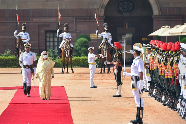 बांग्लादेशी प्रधानमंत्री शेख हसीना की भारत यात्रा