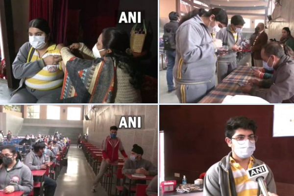 बच्चों को टीक कवच... बच्चों को टीक कवच...