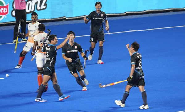 एशियाई चैंपियंस ट्रॉफी 2023 मैच के दौरान जापान ने भारत को बराबरी पर रोका एशियाई चैंपियंस ट्रॉफी 2023 मैच के दौरान जापान ने भारत को बराबरी पर रोका