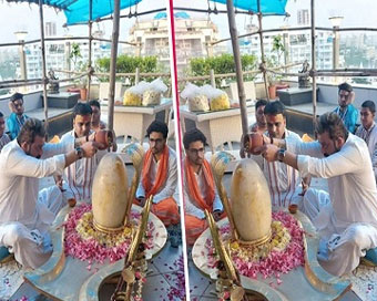 संजय दत्त ने सावन के मौके पर की भोलेनाथ की पूजा, शेयर कीं फोटोज