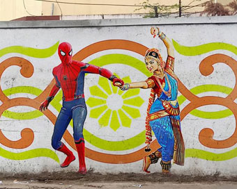 स्पाइडर-मैन का भारत में 