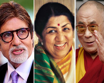 अमिताभ, लता और दलाई लामा ने की ‘नर्मदा सेवा यात्रा’ की तारीफ